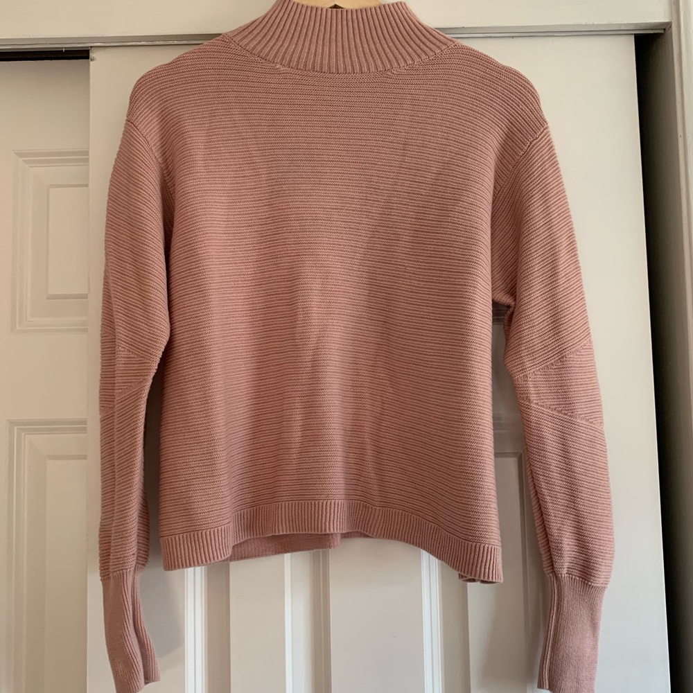 Topshop Mock Neck Sweater
